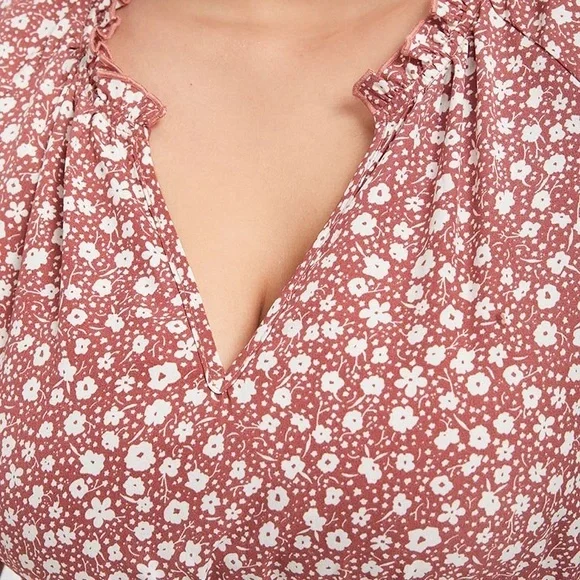 Floral fringe dress 💜 - Picture 6 of 6